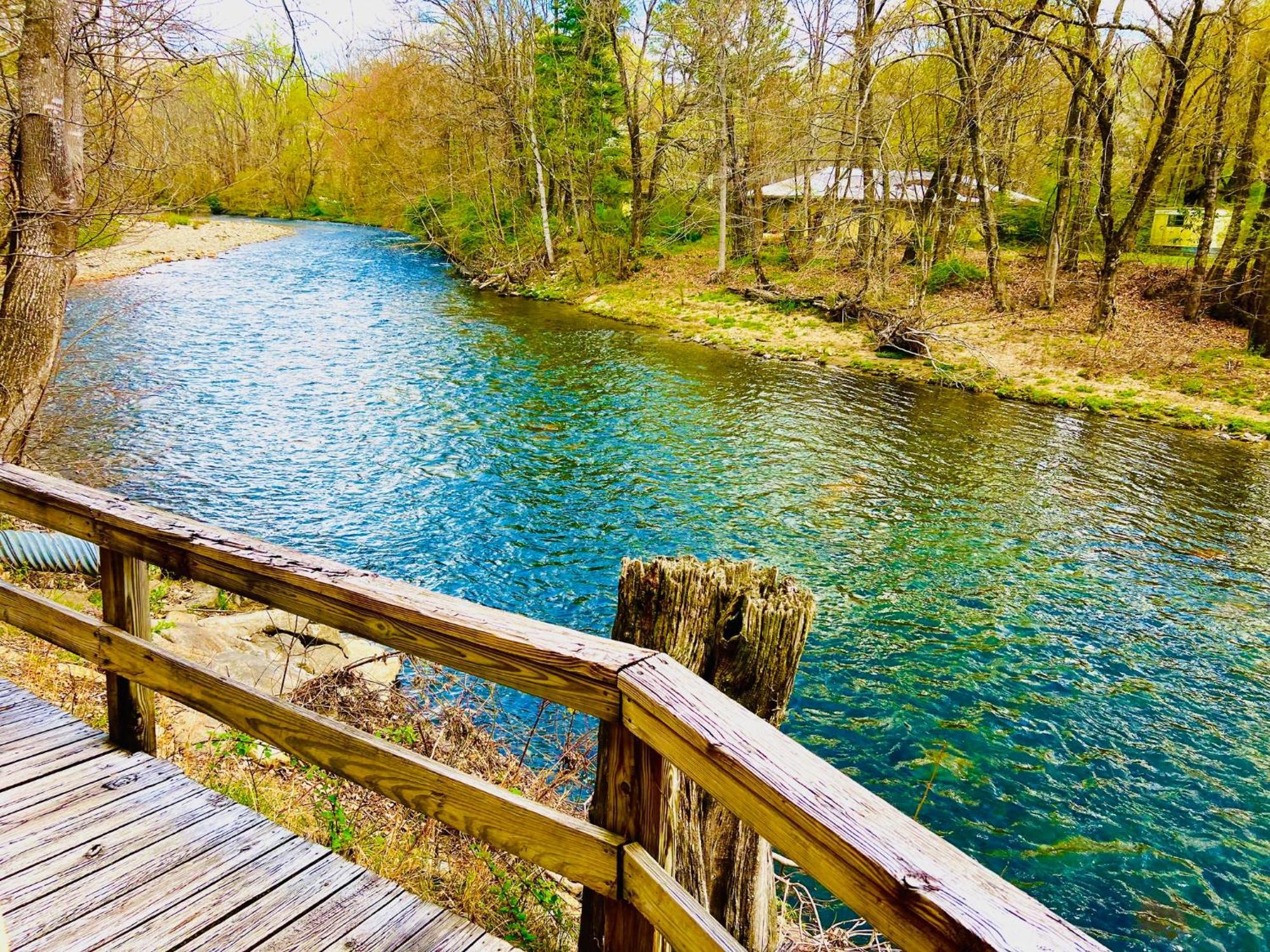 צ'ירוקי Newfound Lodge On The River מראה חיצוני תמונה